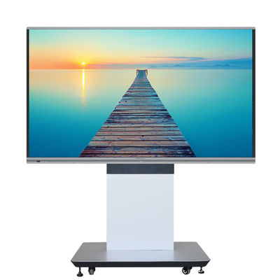 86 tableau blanc interactif d'affichage à cristaux liquides du panneau futé 4K de pouce 20 points bon marché pour l'université
