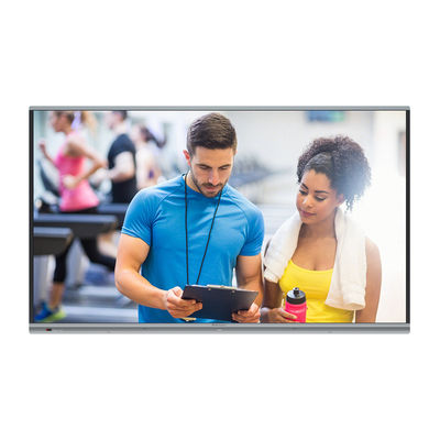86 tableau blanc interactif d'affichage à cristaux liquides du panneau futé 4K de pouce 20 points bon marché pour l'université