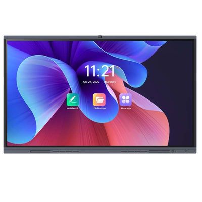75 affichage interactif futé interactif du tableau blanc 4K UHD de conseil blanc de H11S