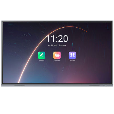 H10 86&quot; tableau blanc futé d'écran tactile interactif du tableau blanc 4K pour l'éducation