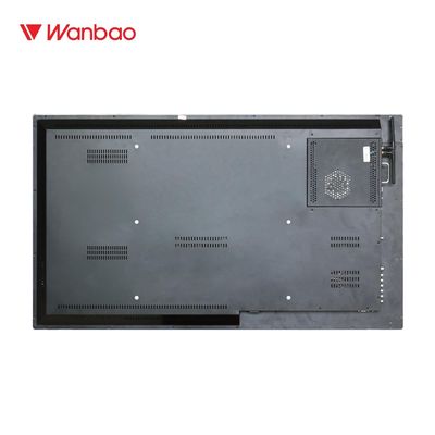 65&quot; machine électronique horizontale de question d'écran d'affichage à cristaux liquides de contact de réseau du Signage HD Wi-Fi