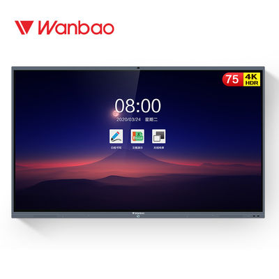 écran plat interactif de conseil futé de 55inch 65inch 75inch 86inch pour la conférence