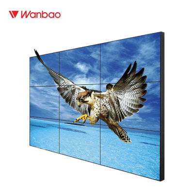 solution visuelle de panneaux de mur d'affichage à cristaux liquides de 1080P TV encadrement étroit superbe LED de 55 pouces