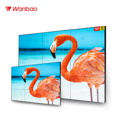 Affichage de mur multi du panneau TV mur visuel d'affichage à cristaux liquides de 55 de pouce tailles d'écran tactile grandes
