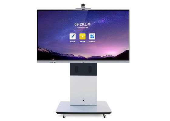 Plancher tenant le Signage interactif futé 65&quot; de Digital de tableau blanc
