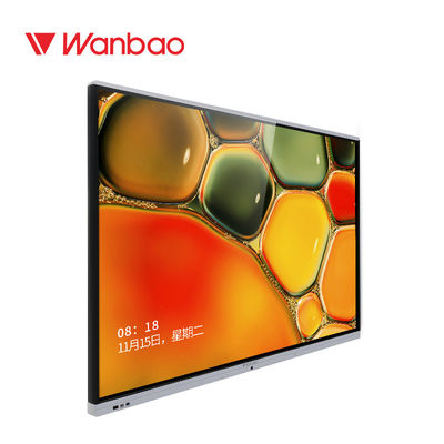 75&quot; plancher interactif intelligent de conseil de salle de classe de Digital Touch debout tout dans un PC