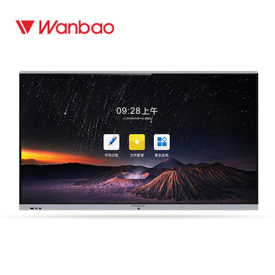 75&quot; plancher interactif intelligent de conseil de salle de classe de Digital Touch debout tout dans un PC