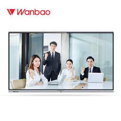 écran tactile interactif intelligent intégrateur 65&quot; de grande taille 75&quot; 86&quot; du panneau 4k