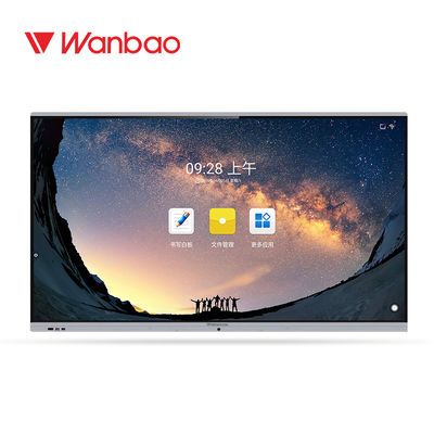 écran tactile interactif intelligent intégrateur 65&quot; de grande taille 75&quot; 86&quot; du panneau 4k