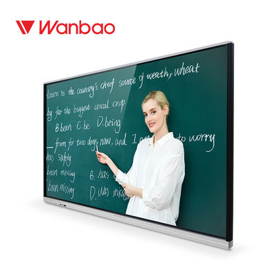 Tableau blanc interactif d'éducation fixée au mur avec le réseau de caméra