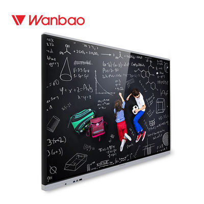 Tableau blanc interactif d'éducation électronique formation de 75 multimédia de pouce