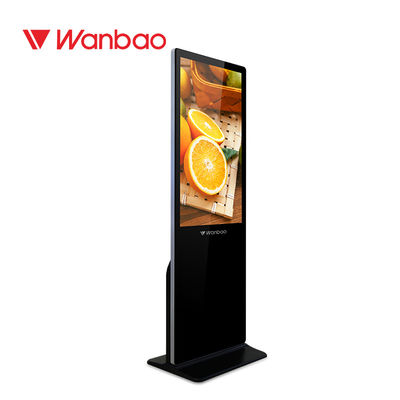 43&quot; plancher tenant le joueur de la publicité d'affichage à cristaux liquides avec la fonction intelligente d'émission