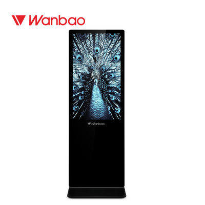 43&quot; plancher tenant le joueur de la publicité d'affichage à cristaux liquides avec la fonction intelligente d'émission