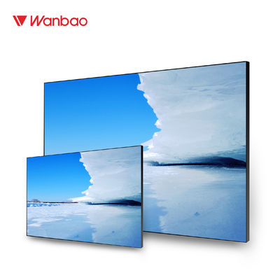 55&quot; A FAIT l'affichage de mur visuel d'affichage à cristaux liquides avec l'encadrement étroit 5.3mm avec le contre-jour de LED