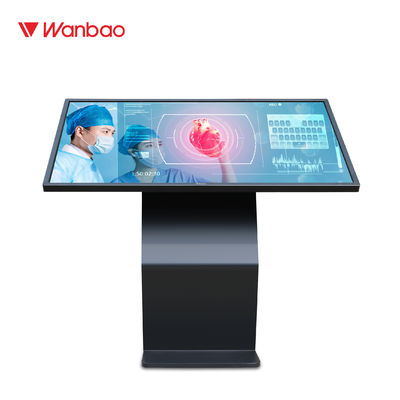 Publicité interactive toute d'enquête d'individu de service de machine infrarouge de kiosque dans une