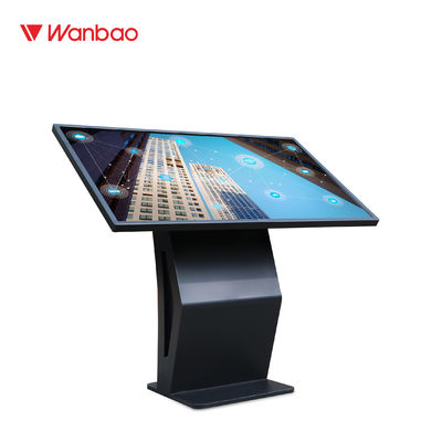 Kiosque debout de la publicité d'écran tactile de 55 pouces de plancher interactif de kiosque