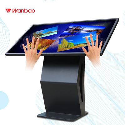 Affichage à cristaux liquides IR tout dans un écran tactile de PC kiosque debout de plancher de 43 pouces