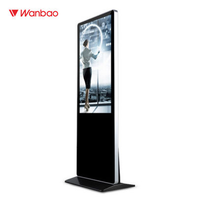 43&quot; 50&quot; 55&quot; 65&quot; kiosque debout d'écran tactile de plancher commercial pour le centre commercial