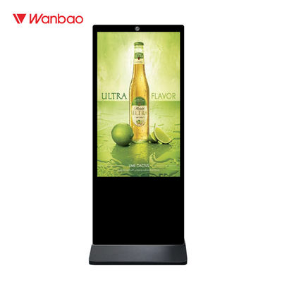 43&quot; 50&quot; 55&quot; 65&quot; kiosque debout d'écran tactile de plancher commercial pour le centre commercial