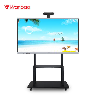 Tableau blanc interactif futé anti-éblouissant 86&quot; d'IR moniteur interactif de contact de pouce
