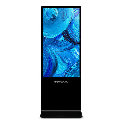 Plancher tenant le contrôle de Display Software de la publicité d'affichage à cristaux liquides de 50 pouces
