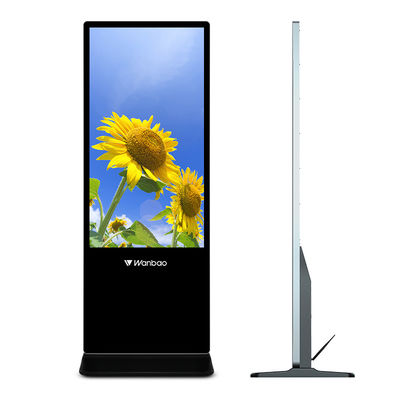 55 écran tactile de totem de Signage de pouce 4k Android Digital
