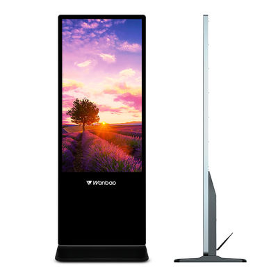 55 écran tactile de totem de Signage de pouce 4k Android Digital