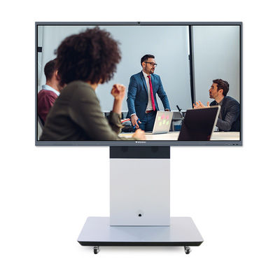 tableau blanc numérique futé tout d'OEM IR d'usine de 86 incn d'écran interactif en gros de contact à un écran plat