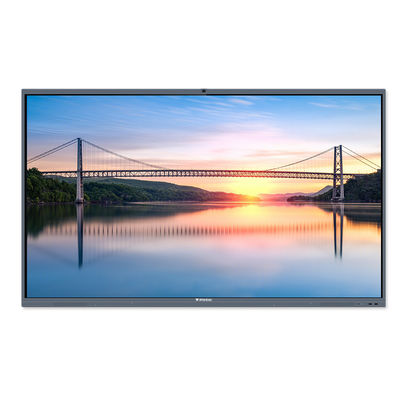 Tableau blanc interactif 86 d'Android 9,0 Digital écran plat de réunion de bureau d'écran d'affichage à cristaux liquides de contact de 100 pouces