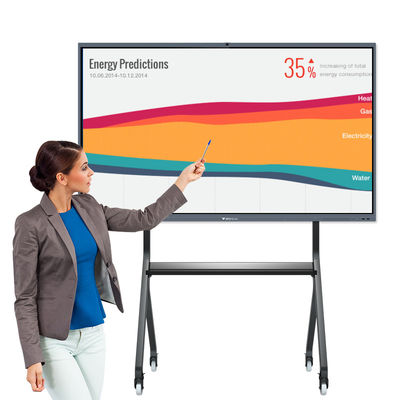 Tableau blanc interactif futé 65&quot; écran plat interactif intelligent pour le bureau/école