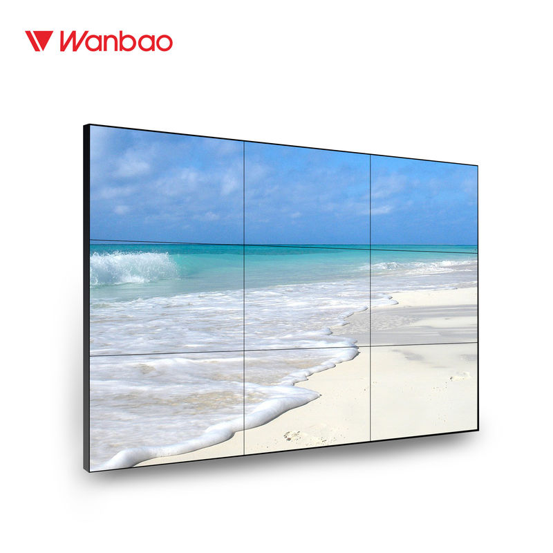 Affichage de mur multi du panneau TV mur visuel d'affichage à cristaux liquides de 55 de pouce tailles d'écran tactile grandes