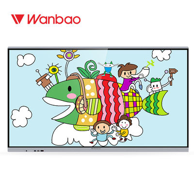 Cadre interactif d'alliage d'aluminium de tableau blanc d'écran tactile d'éducation de salle de classe