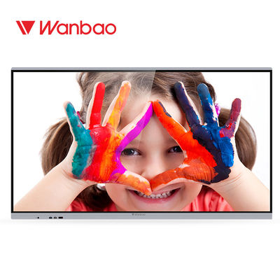 Tableau blanc interactif électronique d'affichage à cristaux liquides de multimédia éducation en ligne de 55 pouces