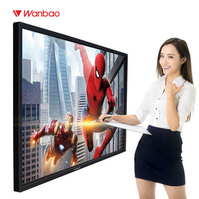 Affichage à cristaux liquides IR tout dans un écran tactile de PC kiosque debout de plancher de 43 pouces